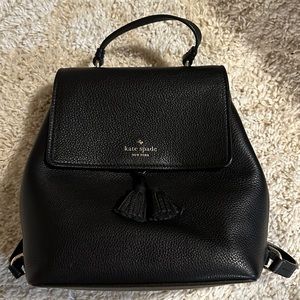 Kate Spade New York Medium Premium Leather Flap Backpack